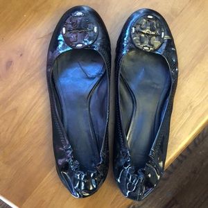 Black Patent Leather Flats